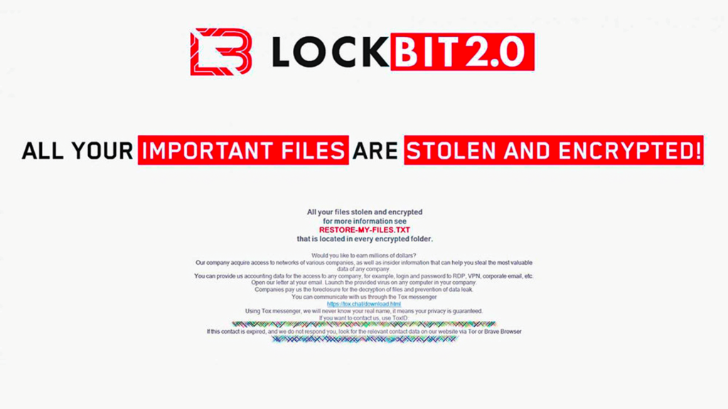 case LockBit 2.0