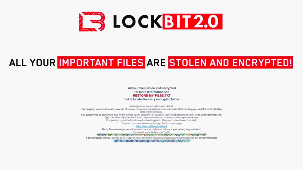 case LockBit 2.0
