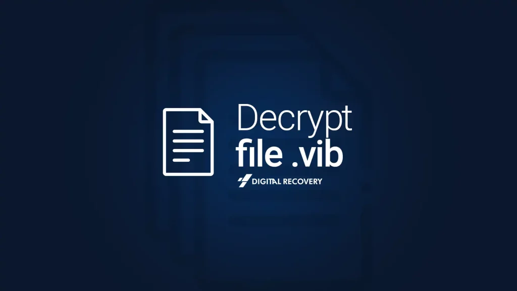 Descriptografar arquivos VIB