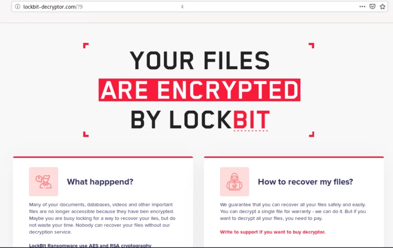 Ransomware LockBit